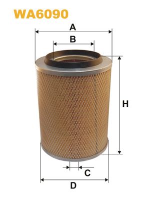 WIX FILTERS Ilmansuodatin WA6090